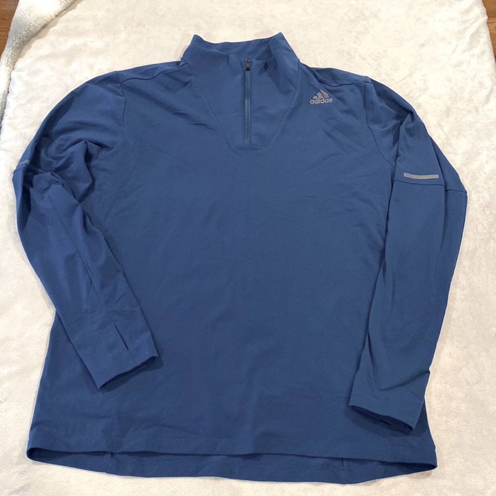 BNWT ADIDAS SN 1/2 ZIP PULLOVER MENS L